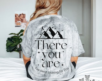 Rhysand ACOTAR Comfort Colors shirt, There You Are I have Been Looking For You Officially Licensed SJM merch, Feyre & Rhysand, Bat Boys tee