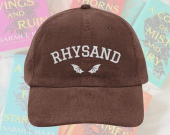 Rhysand ACOTAR hat acowar Vintage bookish Velaris the night court Embroidery Cap the Bat Boys SJM LICENSED merch sarah j maas gifts for her