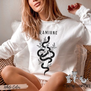 Dramione Manacled Fanfiction Fanfic sweatshirt, reading sweater, Draco deserved better Dracotok shirt, Wizard World Booktok Bookish merch image 4