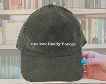 Proud smut reader hat Shadow Daddy Vintage bookish Embroidery Cap booktok merch Bookworm hat Spicy book club lover reading gift idea for her