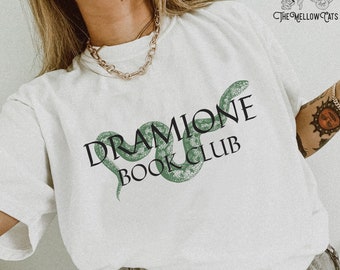 Dramione Manacled Comfort Colors shirt, Wizard School Vintage tee, Fanfiction Booktok Bookish merch, Dark Academia clothing gift for Readers