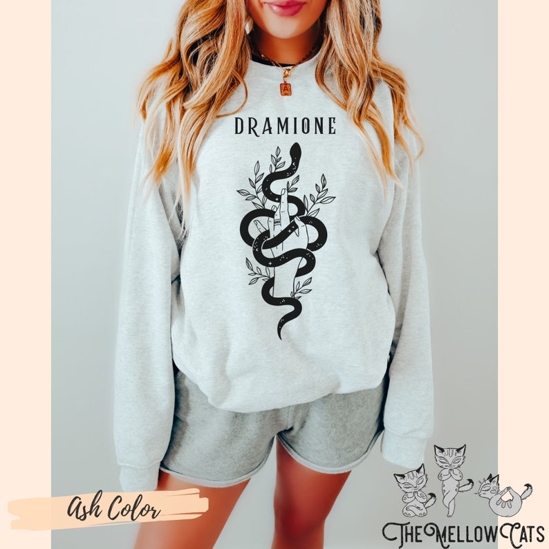 Dramione Manacled Fanfiction Fanfic sweatshirt, reading sweater, Draco deserved better Dracotok shirt, Wizard World Booktok Bookish merch image 2