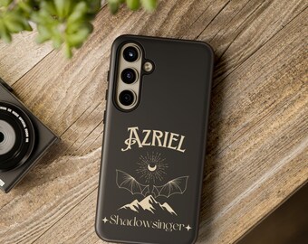 Azriel ACOTAR Phone Case, Azriel Shadowsinger Samsung Galaxy S23 S 24 Sjm Officially Licensed Sarah J. Maas Merch Velaris Phone Case Bookish