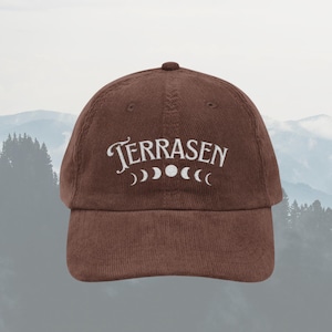 Terrasen hat Throne of glass Vintage Aelin Galathynius Manon Blackbeak Embroidery Cap SJM LICENSED TOG merch sarah j maas gifts for her