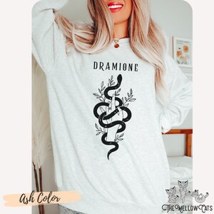 Dramione Manacled Fanfiction Fanfic sweatshirt, reading sweater, Draco deserved better Dracotok shirt, Wizard World Booktok Bookish merch image 3