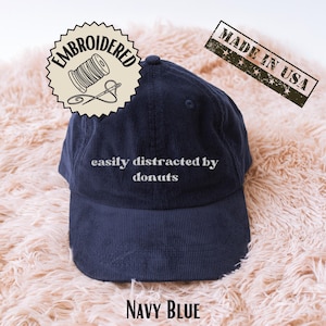 Chapeau beignets, casquette rigolote pour amateurs de beignets, cadeau gourmand sucré pour les tournées de boulangerie, rendez-vous avec un café, saupoudrer les amateurs de beignets
