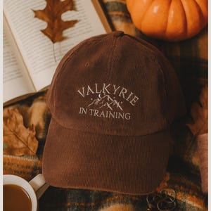Valkyrie In Training ACOTAR hat Nesta Archeron Vintage bookish Velaris the Night Court Embroidery Cap SJM LICENSED merch Sarah J Maas gifts