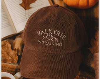 Valkyrie In Training ACOTAR hat Nesta Archeron Vintage bookish Velaris the Night Court Embroidery Cap SJM LICENSED merch Sarah J Maas gifts
