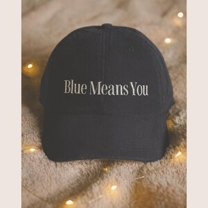 Cappello ricamato Zodiac Academy Cappello da lettore libresco Il blu significa che sei un regalo Zodiac Academy con licenza Lance Orion Darcy Vega Aurora Academy
