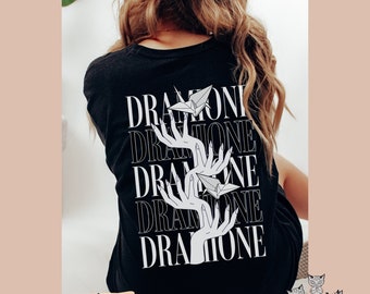 Chemise Dramione Manacled Comfort Colors, T-shirt vintage Wizard School, Merch Booktok Fanfiction Booktok, Cadeau de vêtements Dark Academia pour les lecteurs