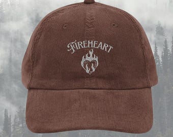 Throne of glass hat TOG Fireheart Vintage Terrasen Embroidery Cap SJM LICENSED merch Aelin Rowan Bookish gift idea for her to whatever end