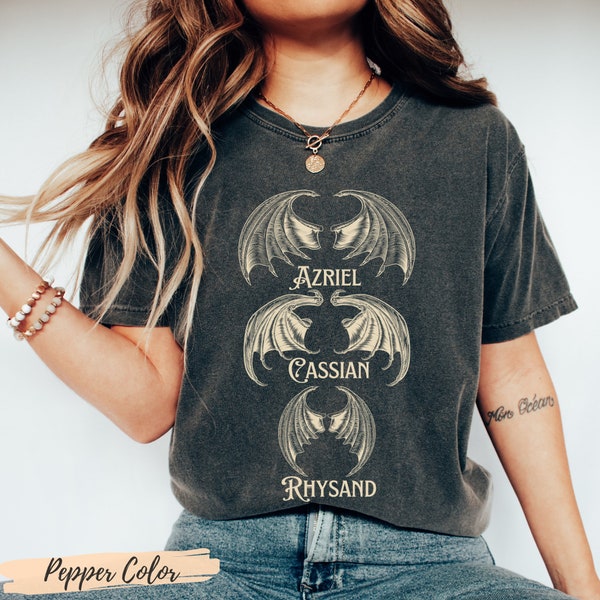 Organic Cotton ACOTAR T-Shirt - Wing Span