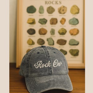 Geologe Stickerei Hut Lustige Geologie Liebhaber Abschluss Geschenk Rockhound Fossilienjäger Mütze Mineral Sammler gestickte Natur Rock Fan Cap