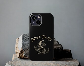 Suriel tea Co. ACOTAR Phone Case, SJM Merch iPhone 11 12 13 14 Sjm Officially Licensed Sarah J. Maas Velaris Phone Case Bookish gift for her