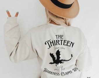 The Thirteen Throne of Glass sweatshirt, Manon Blackbeak sweater, OFFICIALLY licensed Sarah J. Maas TOG shirt, booktok Sjm Merch , Abraxos