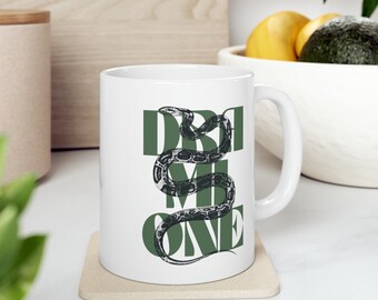Dramione Ceramic Mug, 11oz Manacled Fanfiction reading cup, Booktok Bookish girft Dark Academia book club mug Dracotok