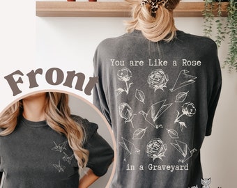 Dramione Manacled Comfort Colors shirt, Wizard School Vintage tee, Fanfiction Booktok Bookish merch, Dark Academia clothing gift for Readers