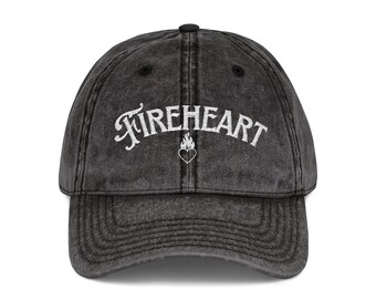 Fireheart Throne of glass hat Fireheart Vintage Embroidery Cap SJM LICENSED TOG Merch Sarah J Maas gifts Bookish dad hat to whatever end