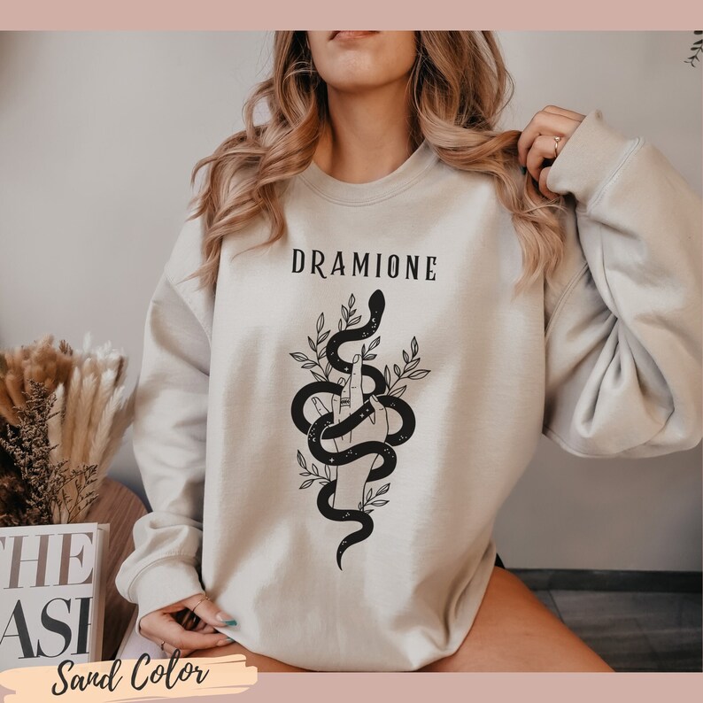 Dramione Manacled Fanfiction Fanfic sweatshirt, reading sweater, Draco deserved better Dracotok shirt, Wizard World Booktok Bookish merch image 1