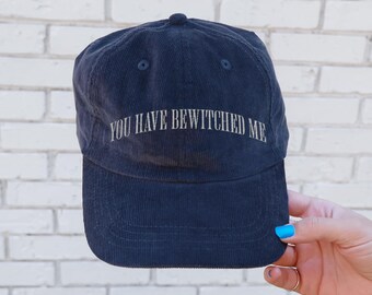 You have bewitched me mr Darcy hat Vintage bookish Embroidery Cap Pride and Prejudice Jane Austen merch bibliophile book lover reading gift