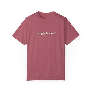 Camiseta de lectura para chicas calientes, camiseta de chica amante de los libros, colores cómodos, camisetas de libros, tok, lectora obscena, club de lectura de combustión lenta, ropa de libros, camiseta romántica imagen 7