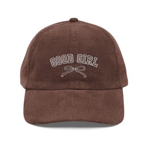 Good Girl coquette hat Vintage bookish Embroidery Cap Smut spicy romance books booktok merch Bookworm book club lover reading gift for her