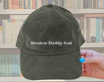 Proud smut reader hat Shadow Daddy Vintage bookish Embroidery Cap booktok merch Bookworm hat Spicy book club lover reading gift idea for her