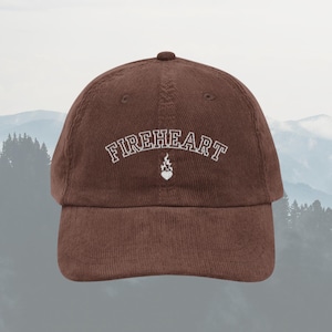 Fireheart Terrasen hat Throne of glass Vintage bookish Manon Blackbeak Embroidery Cap booktok SJM LICENSED TOG merch sarah j maas gifts her