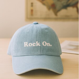 Geologe Denim Hut Lustiger Geologie-Liebhaber Abschlussgeschenk Rockhound Fossilienjäger-Kappe Mineralsammler bestickter Hut Naturfelsen-Fankappe