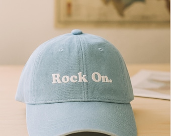 Geologist Denim Hat Funny Geology Lover graduation Gift Rockhound Fossil Hunter Cap Mineral Collector Embroidered Hat Nature Rock Fan Cap
