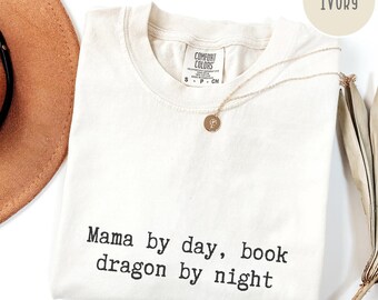 Bookish mama reading shirt book mom Comfort Colors tee booktrovert t-shirt bookish apparel book lover gifts for women mothers day wife gift