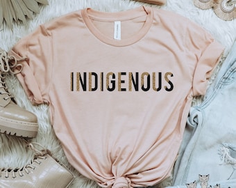 Indigenous shirt, Proud Indigenous Woman tShirt, Proud Native tee, BIPOC Resilient, Indigenous Educated, Native and African American gift