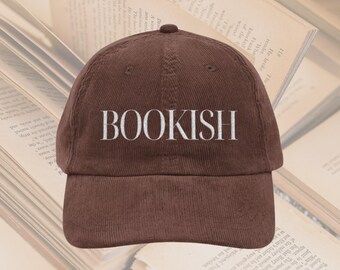 Bookish hat Vintage Well read woman bookish Embroidery Cap booktok merch Librarian Book worm club lover hat reading gift idea for her reader