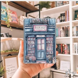 Kindle insert bookshop DIGITAL DOWNLOAD cute kindle insert printable kindle insert bookstore kindle insert for clear case, Kindle Decor