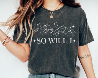 If The Stars Were Made To Worship So Will I Comfort Colors shirt, Trendy Christian tee, Christian Apparel aesthetic christian vsco bible