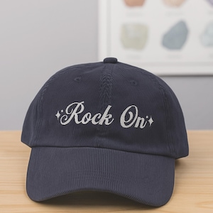 Geologe Vintage Hut Lustiger Geologie-Liebhaber Abschlussgeschenk Rockhound Fossiljägerkappe Mineralsammler bestickter Hut Naturfelsen-Fankappe