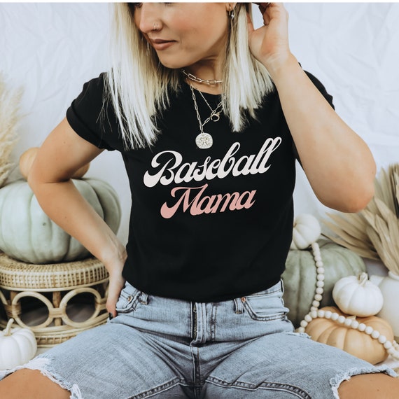 Baseball mom plus size shirts Clearance