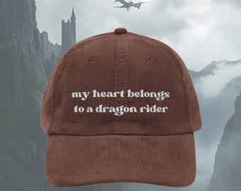 Romantasy hat Fantasy Dragon rider Vintage Bookworm bookish Embroidery Cap booktok merch Librarian Book club lover reader hat reading gift