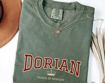 Dorian Havilliard shirt Comfort Colors tee Throne of Glass Officially LICENSED Sarah J. Maas merch TOG Sjm Tshirt Manon And Dorian Booktok