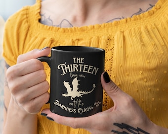 Throne of Glass Mug The Thirteen coffe cup Sarah J Maas OFFICIALLY LICENSED merch SJM universe Manon Blackbeak Bookish gift present