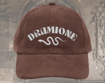 Dramione era hat Vintage bookish Embroidery Manacled Cap booktok merch Bookworm Bibliophile hat book club lover hat reading gift for her