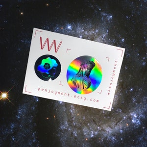 Holographic Waterproof Vinyl Sticker Gift Pack