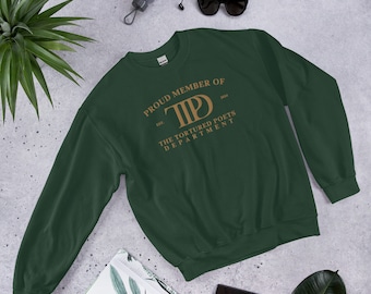 TTPD Embroidered The Tortured Poets Department Sweatshirt