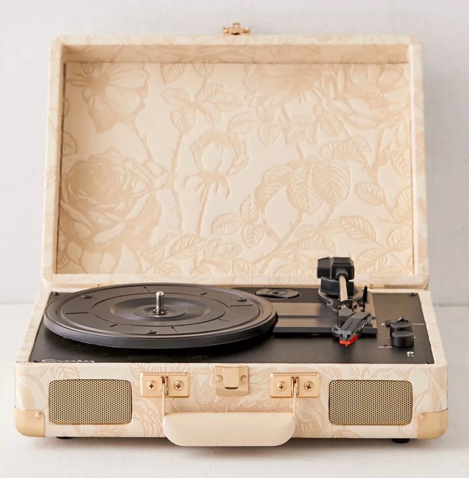 Vintage Vinyl Record player Guest Book wedding guest book Etsy