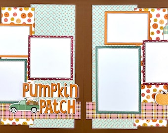 Pumpkin Patch 12x12 Scrapbook Page Kit