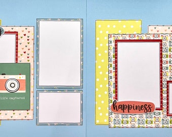 Today-Happiness-Smile 12x12 Scrapbook Page Kit