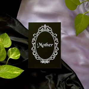Mother Mother’s Day Card, Gothic Mother’s Day Card, Gothic Card, Alternative Mother’s Card
