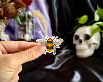 Sticker mini bourdon, Sticker abeille mignon, Sauvons les abeilles, Sticker abeille imperméable, Sticker pour ordinateur portable, Sticker abeille, Sticker vinyle