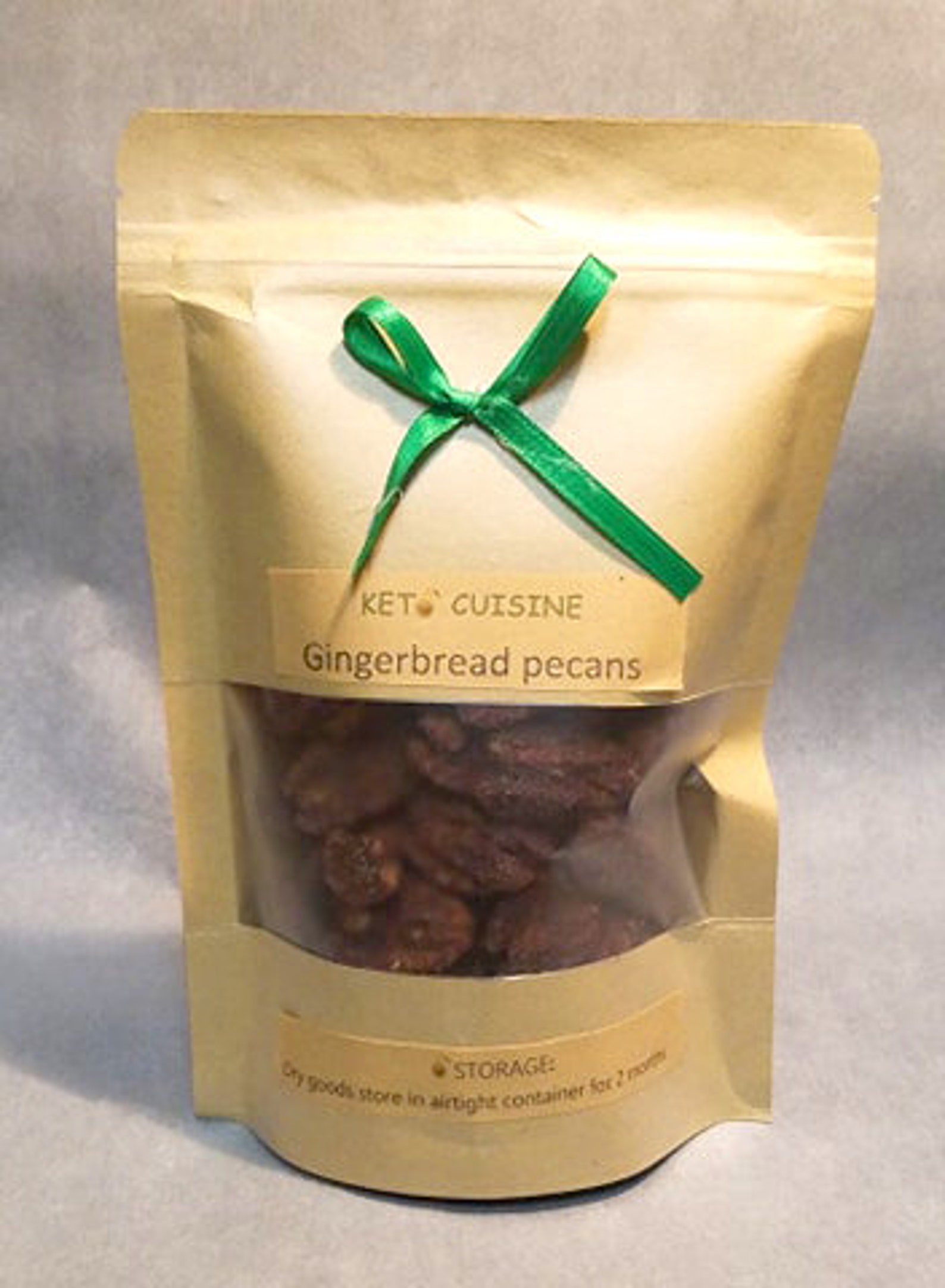 Keto candied pecans 1.2g net carbs per 1/4 cup 4 flavors Etsy