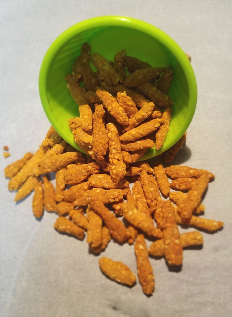 Keto Sesame Stick Snacks 4g Net Carbs per 1/4 Cup Low Carb Etsy